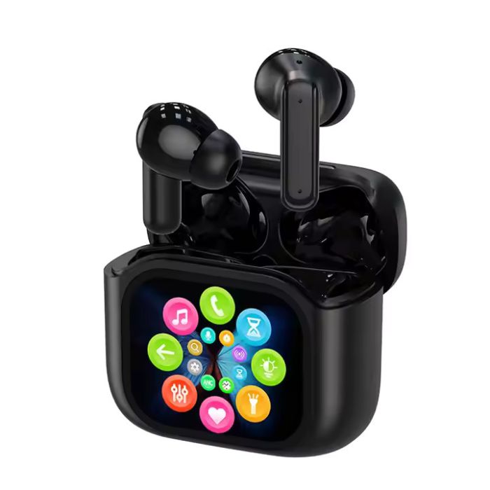 Écouteurs ANC ENC BY16 TWS Écran tactile couleur LCD Longue durée de vie de la batterie Véritables écouteurs sans fil Lecture de musique Bon son Écouteurs BY-16 4