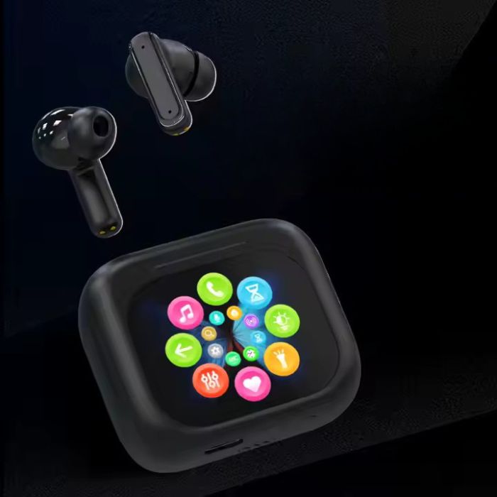 Écouteurs ANC ENC BY16 TWS Écran tactile couleur LCD Longue durée de vie de la batterie Véritables écouteurs sans fil Lecture de musique Bon son Écouteurs BY-16 2