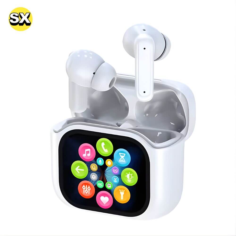 Écouteurs ANC ENC BY16 TWS Écran tactile couleur LCD Longue durée de vie de la batterie Véritables écouteurs sans fil Lecture de musique Bon son Écouteurs BY-16