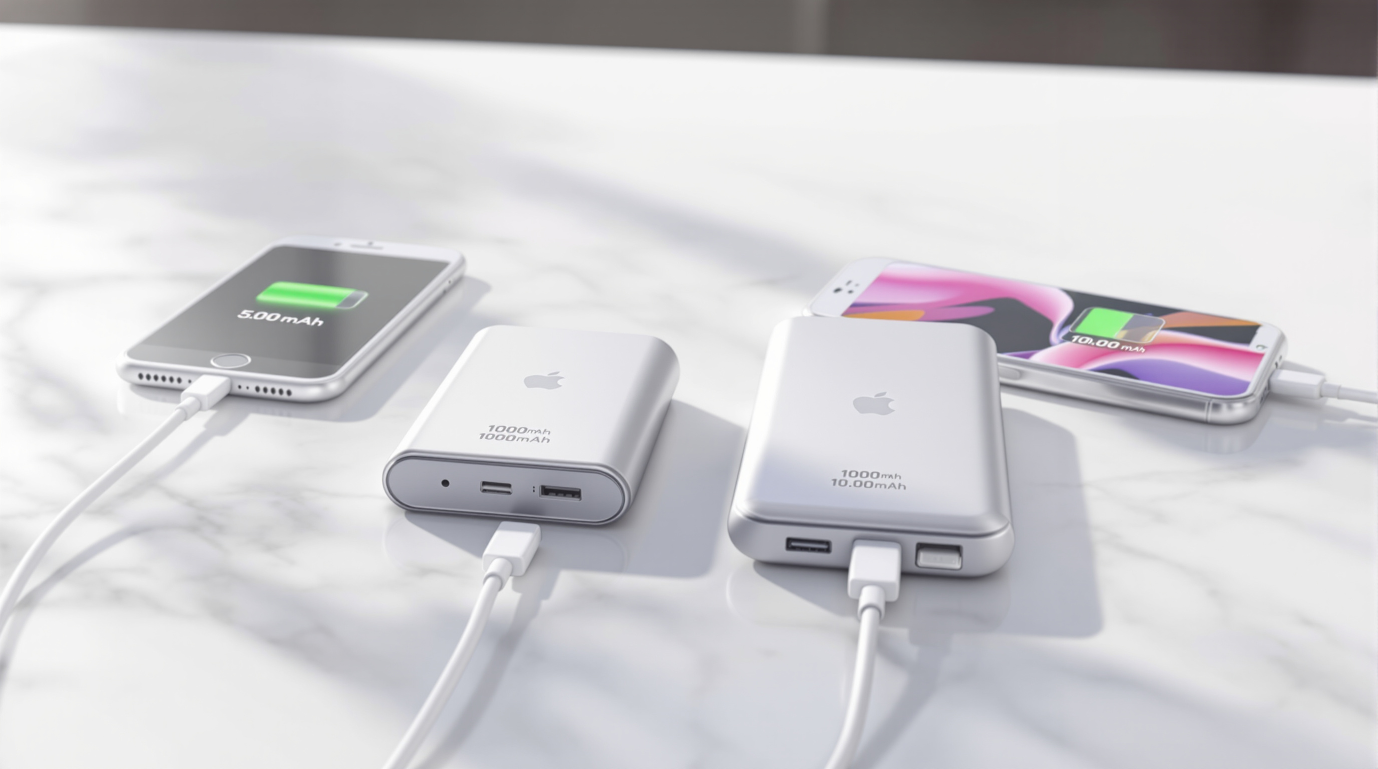 Batterie externe pour iPhone : 5 000 ou 10 000 mAh ?